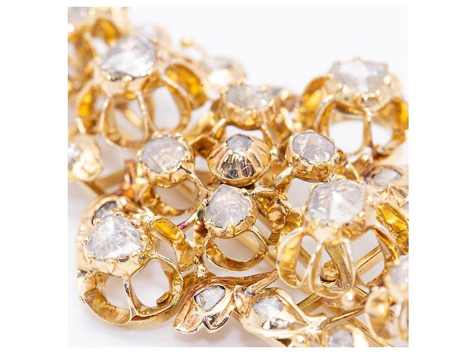 Autre Marque Ciondolo spilla elisabettiana con diamanti. Seconda mano D'oro - vista 4