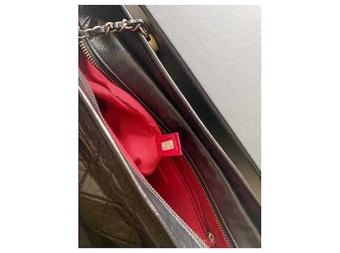 Borsa a tracolla Chanel Gabrielle nera Nero - vista 9