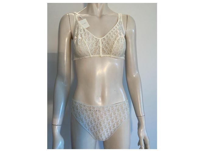 Set lingerie Dior Monogram nuovo con etichette - vista 4