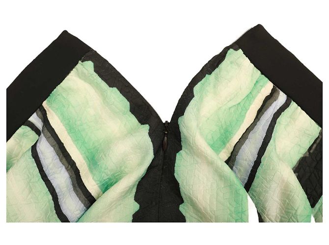 Gonna svasata Peter Pilotto in seta multicolore con volant 42 - vista 7