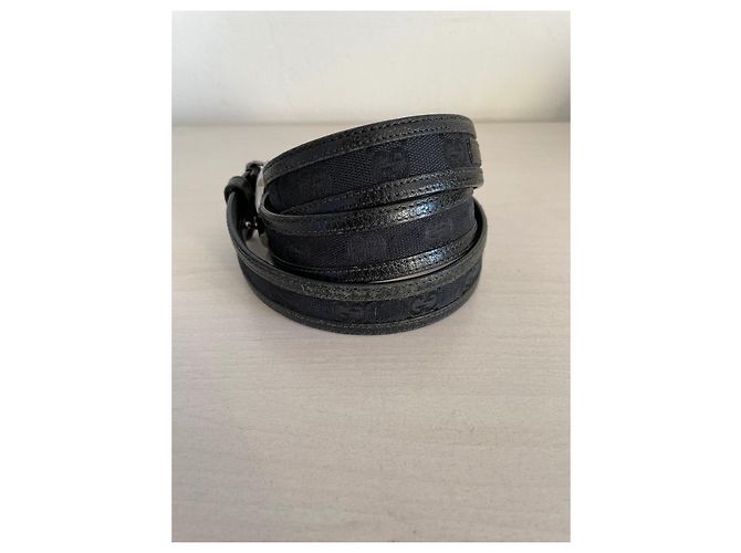 Marmont Gucci Ledergürtel Schwarz - Ansicht 5