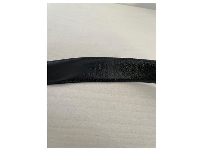 Marmont Gucci Ledergürtel Schwarz - Ansicht 8