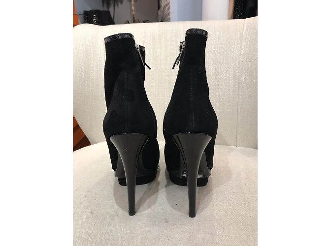 SAINT LAURENT Botines T.EU 41 Ante Negro - vista 4
