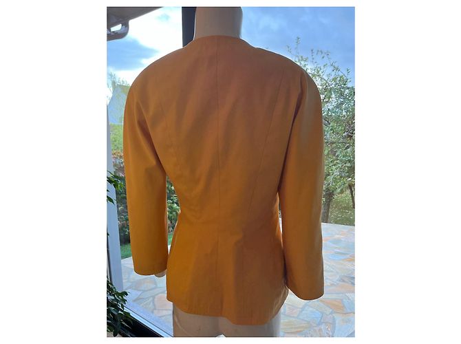 Cambon Chaqueta de traje elegante Chanel / Peacoat Amarillo - vista 2