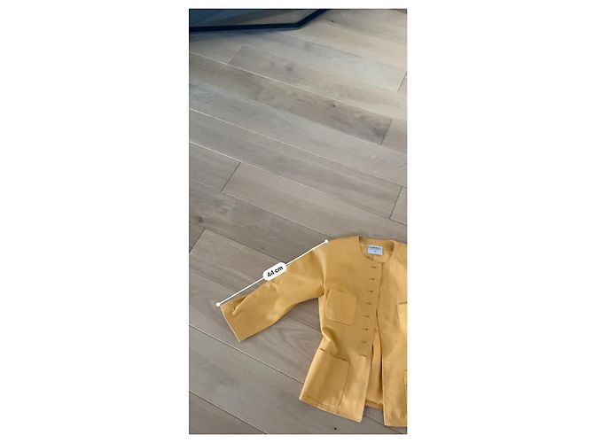 Cambon Chaqueta de traje elegante Chanel / Peacoat Amarillo - vista 7