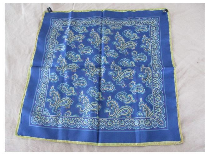 Nina Ricci bandana di seta, Motivi in cashmere. Misto. Multicolore - vista 3