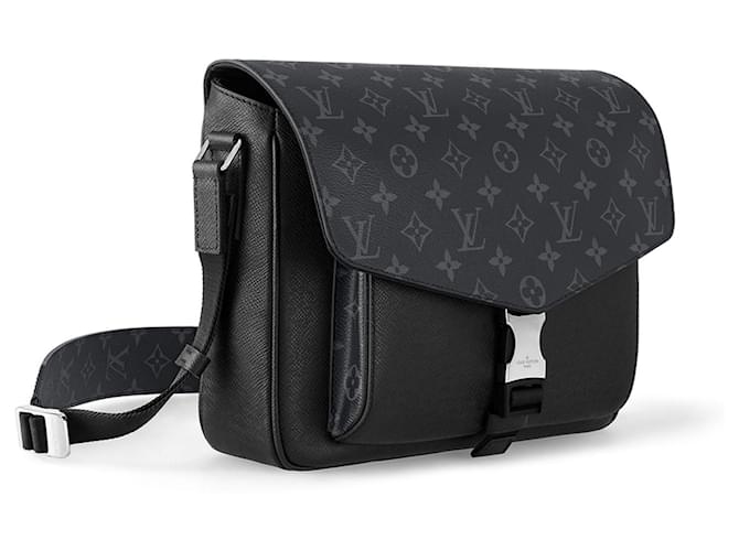 Louis Vuitton LV Messenger Taigarama Nero - vista 4