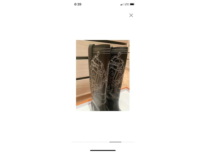 Hermès Botas Hermes Vegas de edición limitada. Negro - vista 2