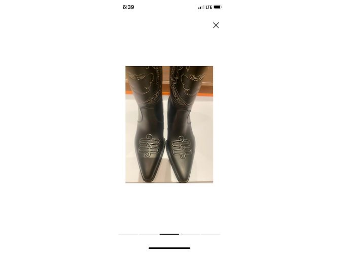 Hermès Botas Hermes Vegas de edición limitada. Negro - vista 4