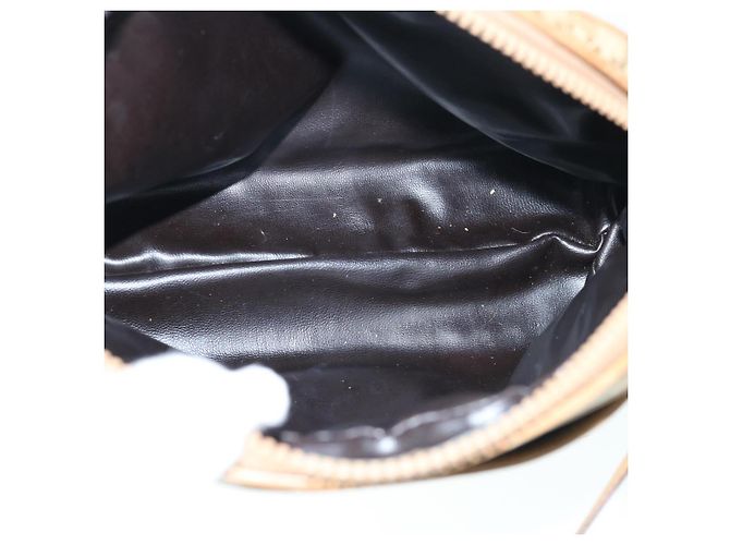 Céline CELINE Borsa a tracolla in tela Macadam Beige Auth 60008 - vista 10
