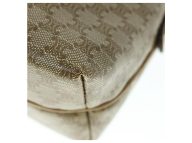 Céline CELINE Borsa a tracolla in tela Macadam Beige Auth 60008 - vista 17