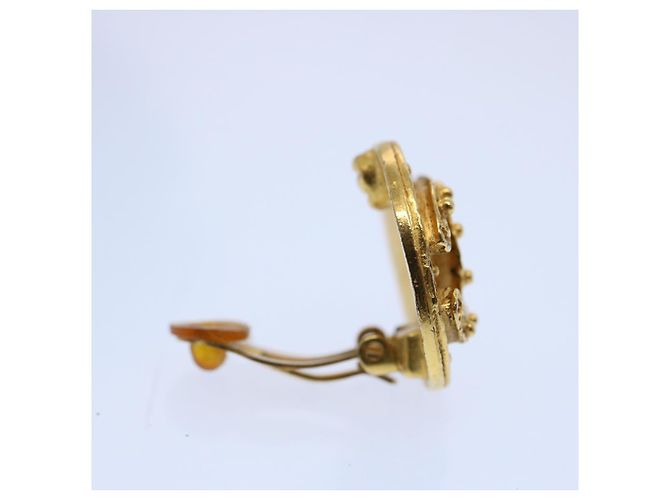 CHANEL Orecchino tono oro CC Auth ep2559 - vista 3