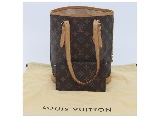Bucket LOUIS VUITTON Monogramm Eimer PM Umhängetasche M.42238 LV Auth 60017EIN - Ansicht 12