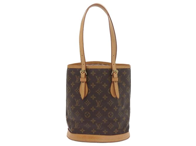 Bucket LOUIS VUITTON Monogramm Eimer PM Umhängetasche M.42238 LV Auth 60017EIN - Ansicht 13