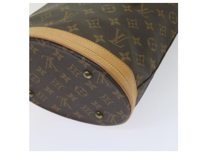 Bucket LOUIS VUITTON Monogramm Eimer PM Umhängetasche M.42238 LV Auth 60017EIN - Ansicht 16