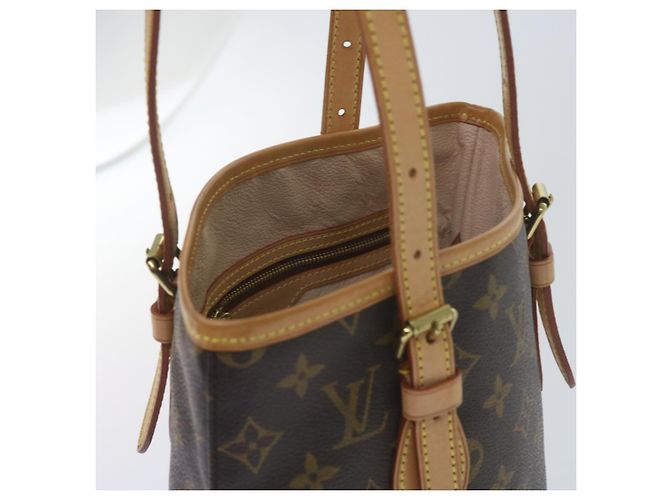 Bucket LOUIS VUITTON Monogramm Eimer PM Umhängetasche M.42238 LV Auth 60017EIN - Ansicht 6