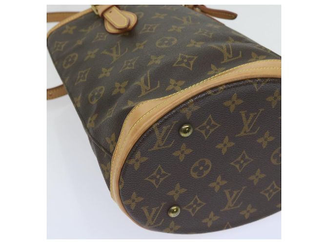 Bucket LOUIS VUITTON Monogramm Eimer PM Umhängetasche M.42238 LV Auth 60017EIN - Ansicht 9