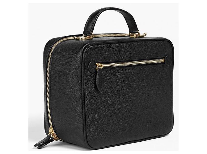 Autre Marque Borsa a mano Laura in pelle nera Nero - vista 2