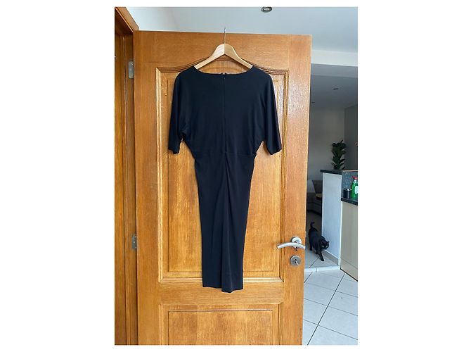 Ganni Kleid schwarz aus Viskose - Ansicht 4