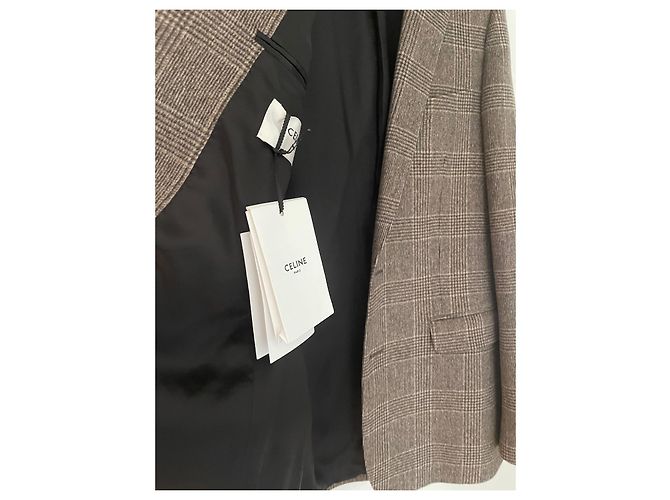 Céline Chaqueta Príncipe de Gales - vista 3