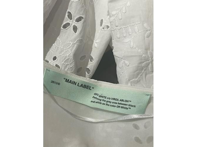 Off White Camisetas OFF-WHITE T.IT 44 Algodón Blanco - vista 5