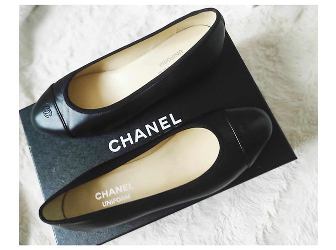 Chanel Bailarinas Negro - vista 2