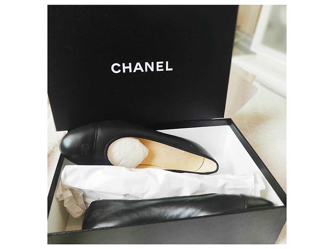 Chanel Bailarinas Negro - vista 8