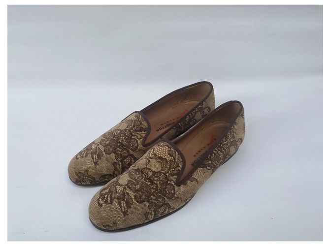 Stubbs & Wootton-Slipper Braun - Ansicht 2
