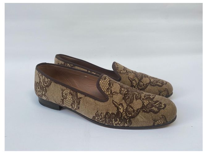 Stubbs & Wootton-Slipper Braun - Ansicht 3