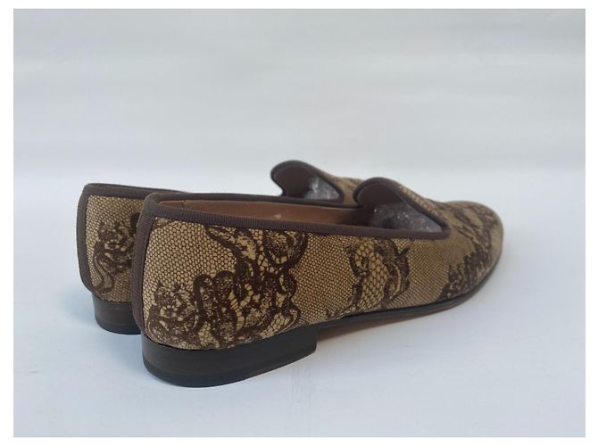 Stubbs & Wootton-Slipper Braun - Ansicht 4