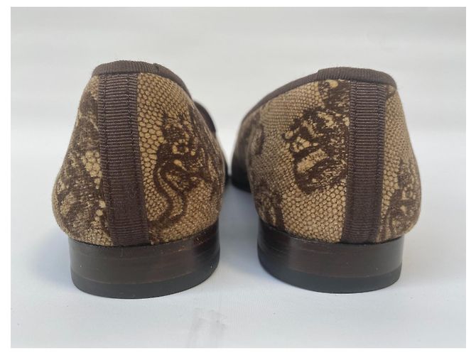 Stubbs & Wootton-Slipper Braun - Ansicht 5