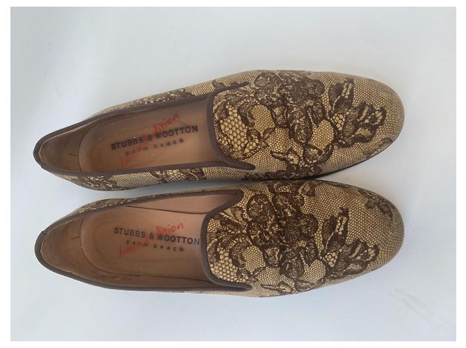 Stubbs & Wootton-Slipper Braun - Ansicht 7