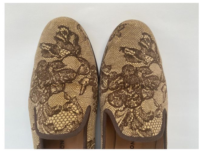 Stubbs & Wootton-Slipper Braun - Ansicht 8