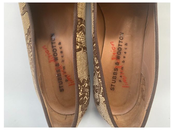 Stubbs & Wootton-Slipper Braun - Ansicht 9