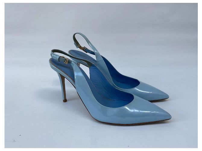 Wunderschöne Le Silla-Absätze Blau - Ansicht 5