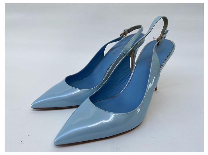 Wunderschöne Le Silla-Absätze Blau - Ansicht 9