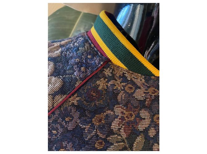 Sandro Bomberjacke Floralem Gobelinmuster Polyester Mehrfarben - Ansicht 4