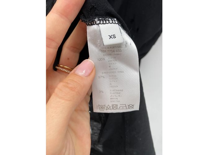 Camisetas Givenchy T.International XS de algodón Negro - vista 4