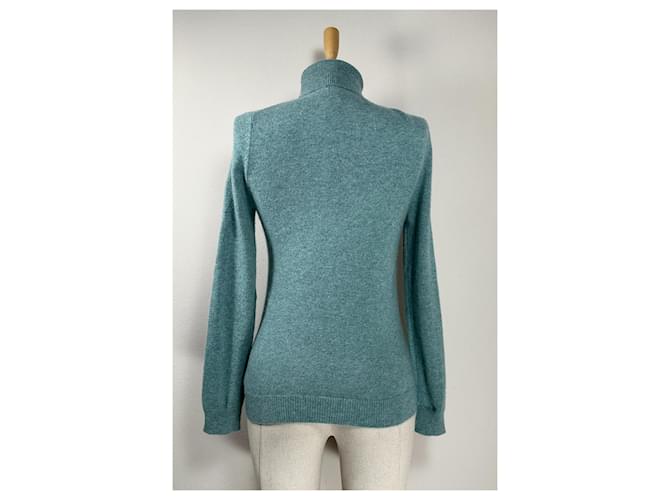 Jersey de cachemira Eric Bompard verde - vista 2