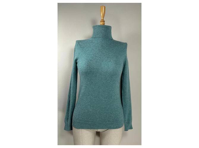 Jersey de cachemira Eric Bompard verde - vista 3