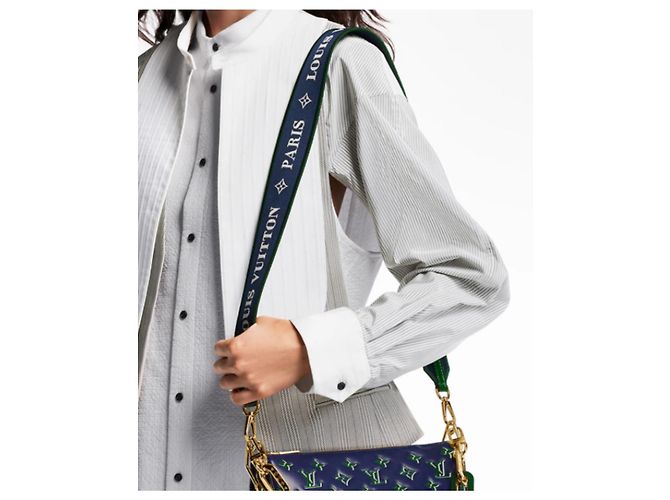 Coussin Louis Vuitton correa prima Azul - vista 5