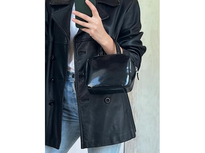 Comme Des Garcons Borsa da bowling piccola CDG Nero - vista 2