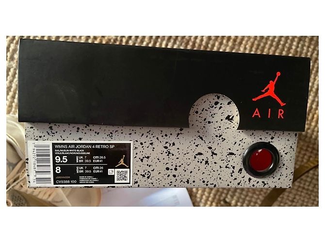 Nike-Jordan4 x gebrochenes Weiß - Ansicht 11