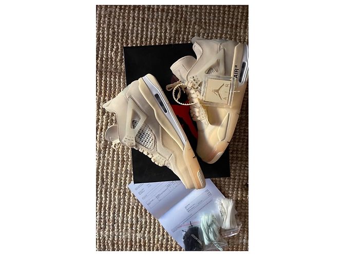 Nike-Jordan4 x gebrochenes Weiß - Ansicht 2