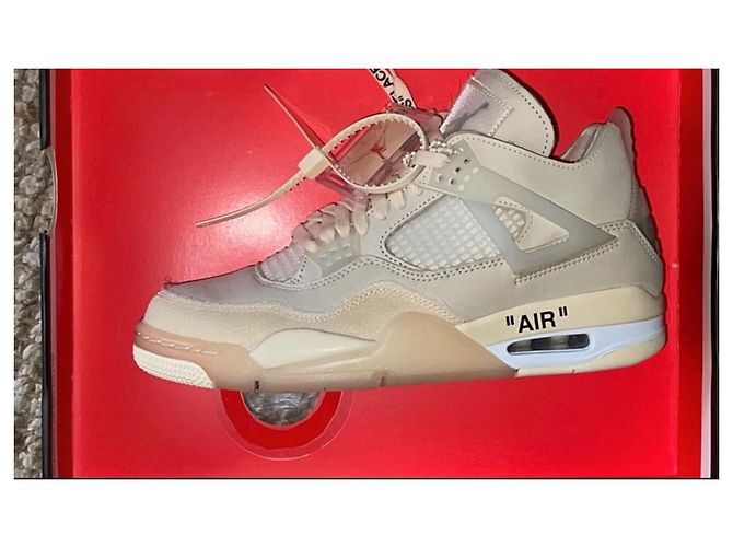 Nike-Jordan4 x gebrochenes Weiß - Ansicht 7