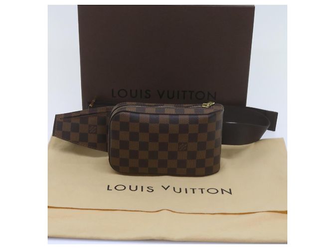 LOUIS VUITTON Damier Ebene Geronimos Borsa a tracolla N51994 LV Aut 60076UN - vista 12