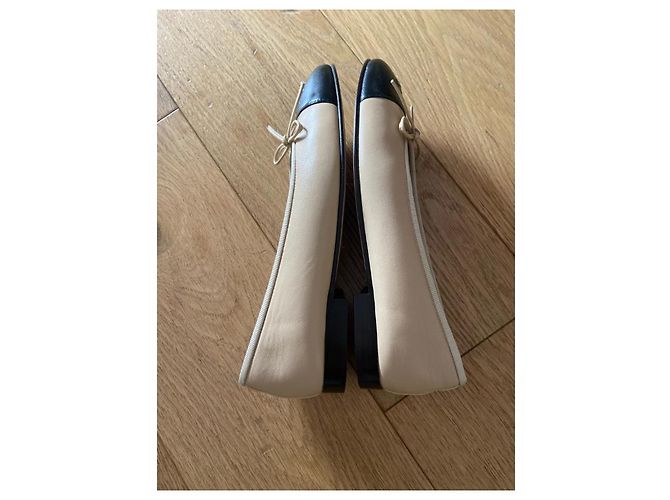 Bailarina Chanel Cambon Beige - vista 4