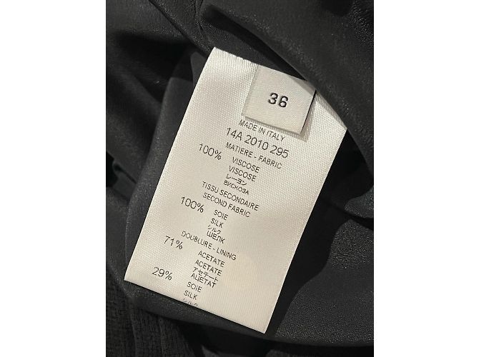 GIVENCHY Kleider T.fr 36 Viskose Schwarz - Ansicht 6