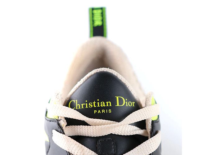 DIOR - Dior Vibe Stoff- und Gummisneaker (Größe 38,5) Schwarz - Ansicht 6