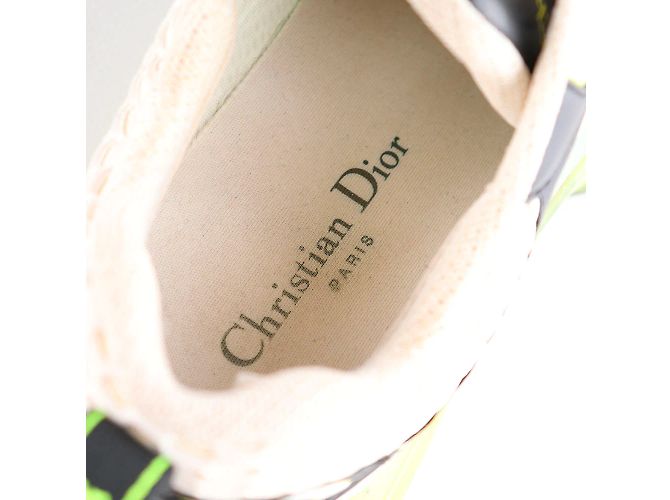 DIOR - Dior Vibe Stoff- und Gummisneaker (Größe 38,5) Schwarz - Ansicht 7